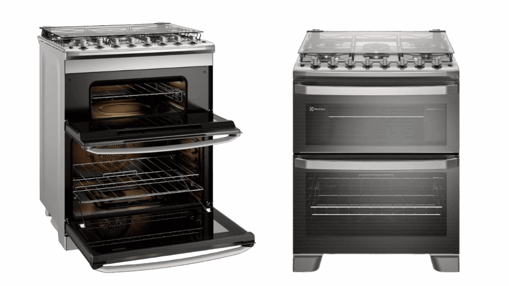 Comprar fogão Electrolux 5 Bocas Experience PerfectCook360 prata FE5DC 127v: Review Completo