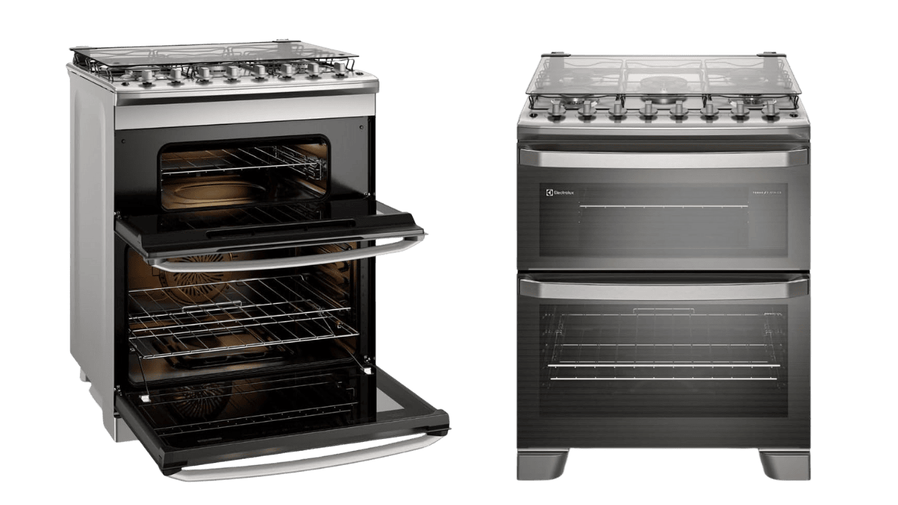 Comprar fogão Electrolux 5 Bocas Experience PerfectCook360 prata FE5DC 127v: Review Completo