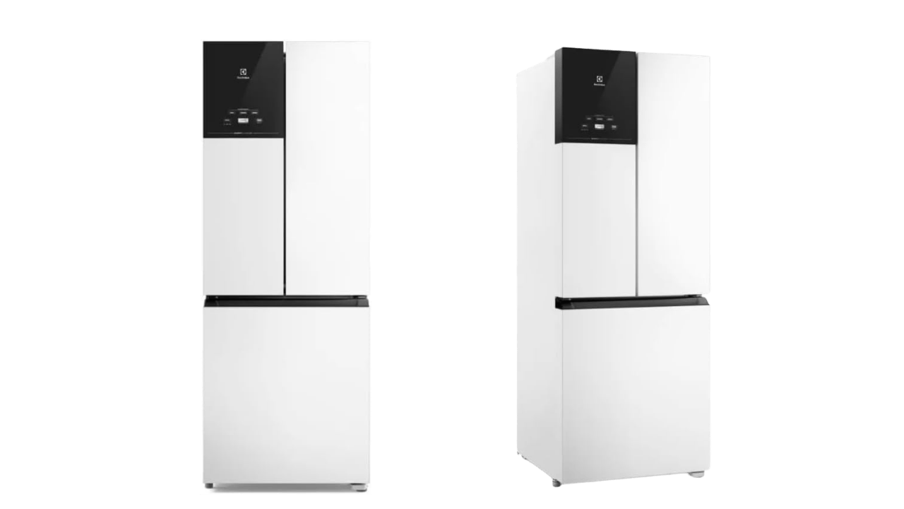 comprar geladeira Electrolux Frost Free Inverter 480L Efficient AutoSense 3 portas branca IM7 127v