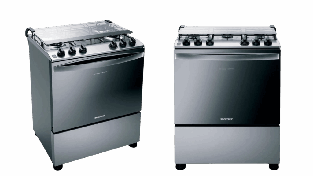 Fogão Brastemp 5 bocas inox com aro protetor: Review Completo do BFS5NCR Bivolt