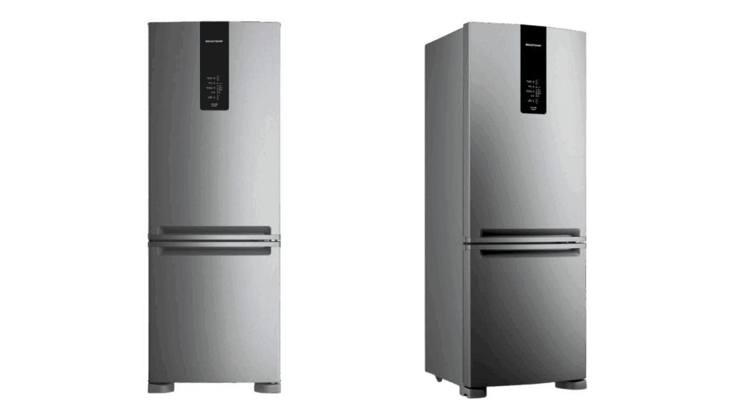 Geladeira Brastemp BRE58FK Inox 479 litros Frost Free Inverse