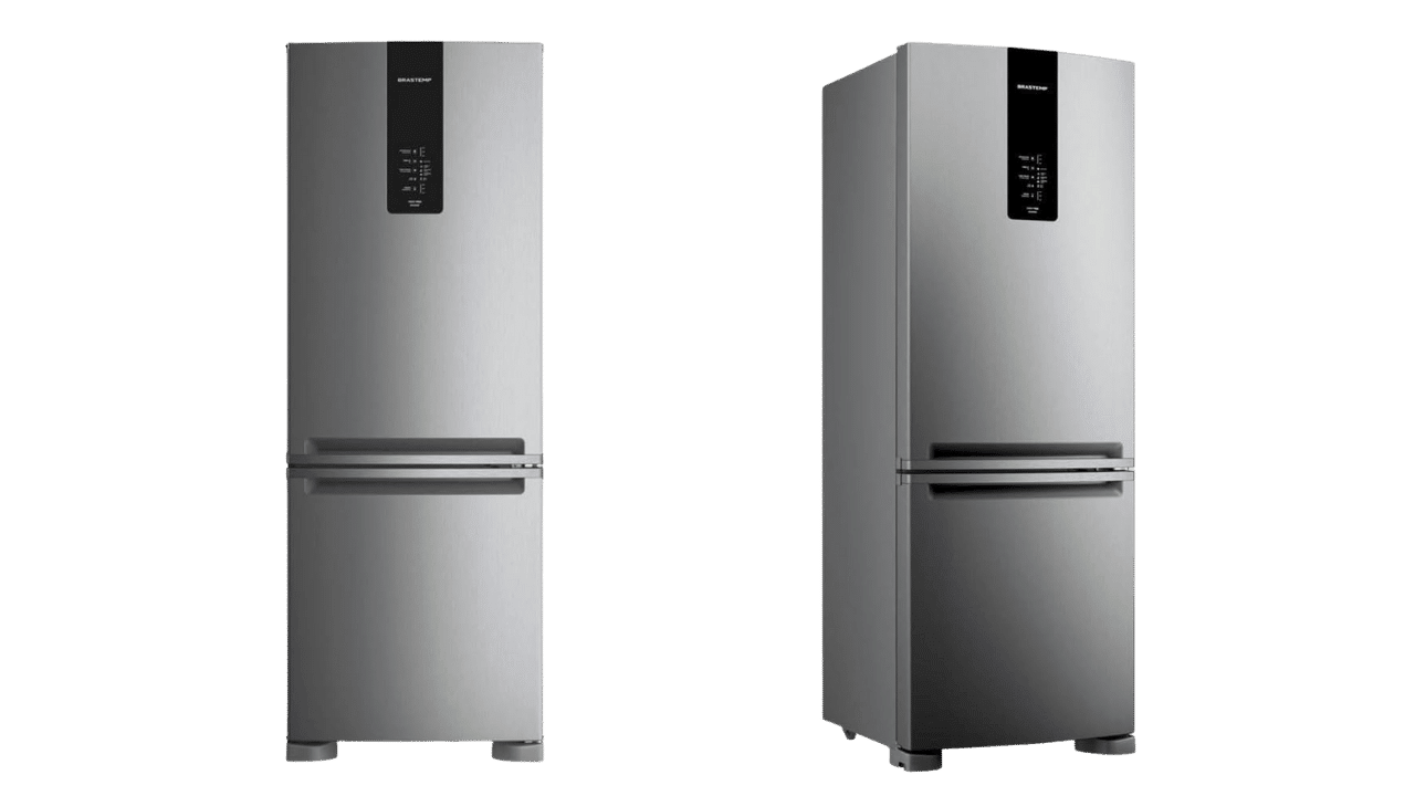 Geladeira Brastemp BRE58FK Inox 479 litros Frost Free Inverse