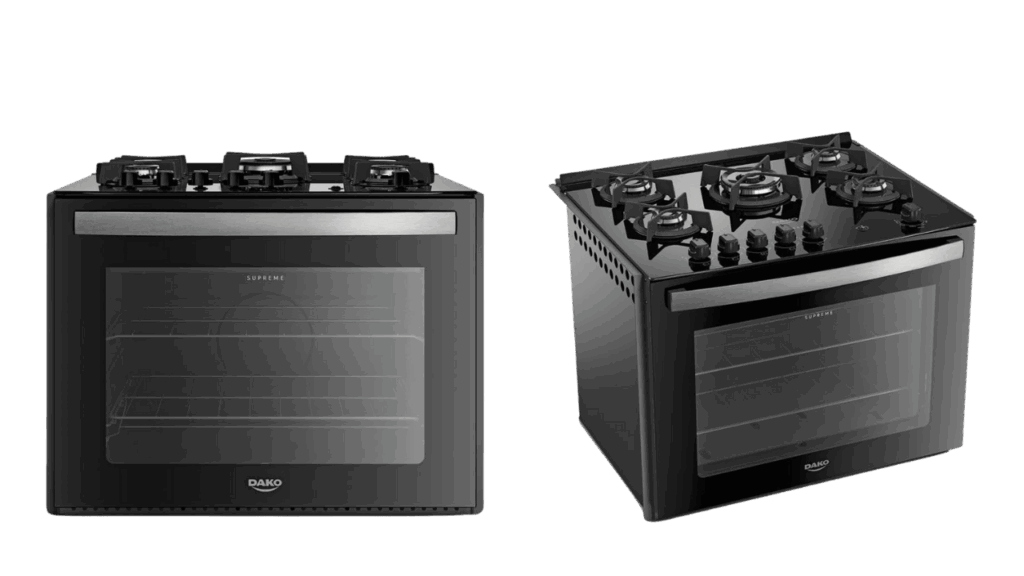 Fogão de embutir 5 bocas preto Dako Supreme bivolt: Vale a pena comprar?