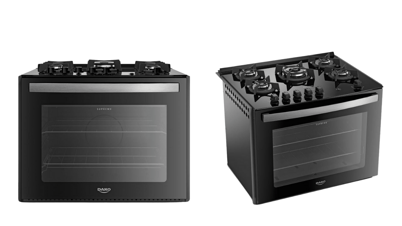 Fogão de embutir 5 bocas preto Dako Supreme bivolt: Vale a pena comprar?