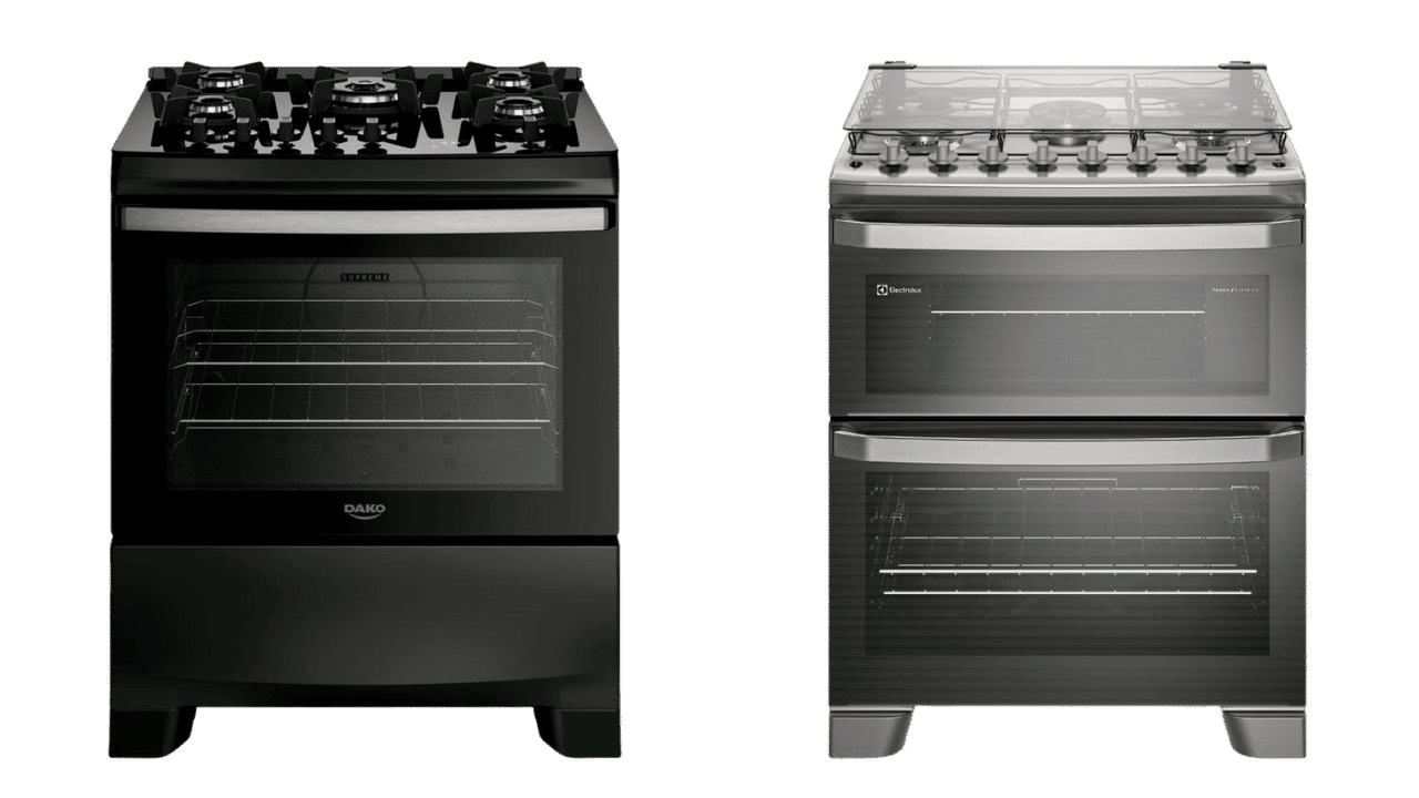 qual fogão é melhor dako supreme black glass ou electrolux experience fe5dc