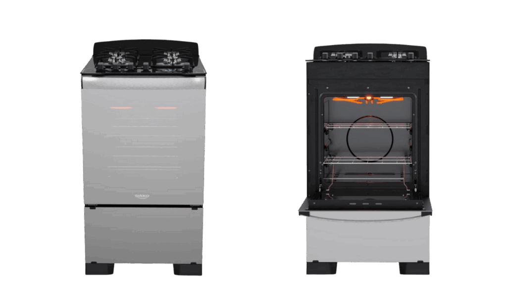 fogão dako diplomata glass grill style vale a pena