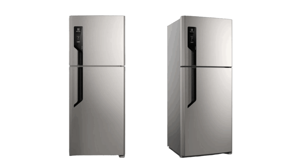 Geladeira Electrolux Frost Free 431L Efficient AutoSense Duplex Inox Look TF70S
