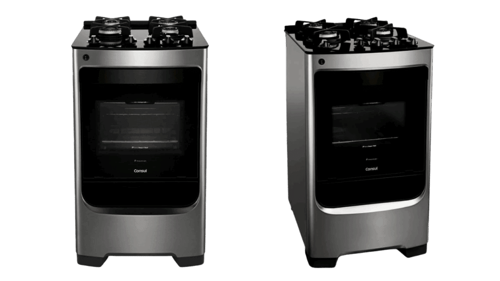 fogão Consul 4 bocas inox CFO4VAR bivolt