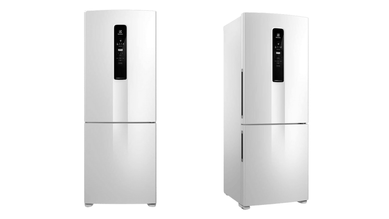 geladeira electrolux frost free inverter 488 litros experience fresh&flex inverse branca 220v