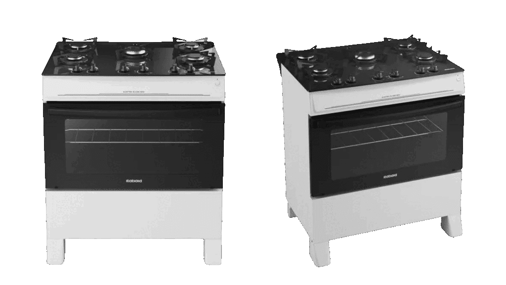 Qual fogão 5 bocas vale mais a pena: Electra Glass New 5Q BRA ou Atlas Agile Up?