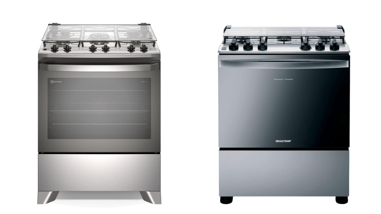Qual fogão 5 bocas vale mais a pena: Electrolux FE5IC ou Brastemp BFS5NCR?