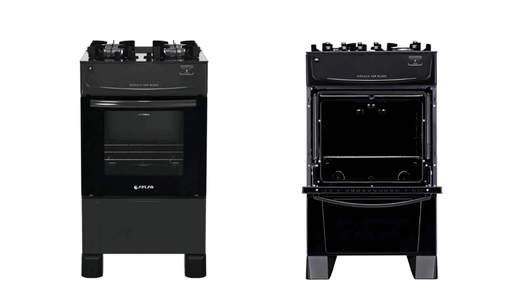 fogão atlas mônaco top glass 4 bocas vale a pena