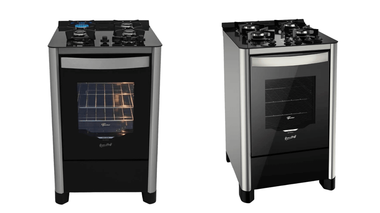 fogão fischer gran cheff 4 bocas mesa de vidro vale a pena
