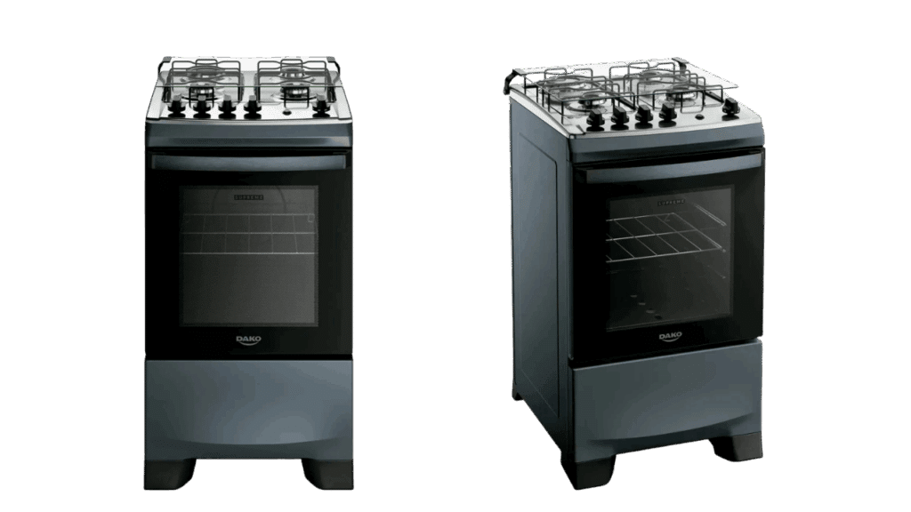 fogão dako supreme 4 bocas titanium bivolt é bom