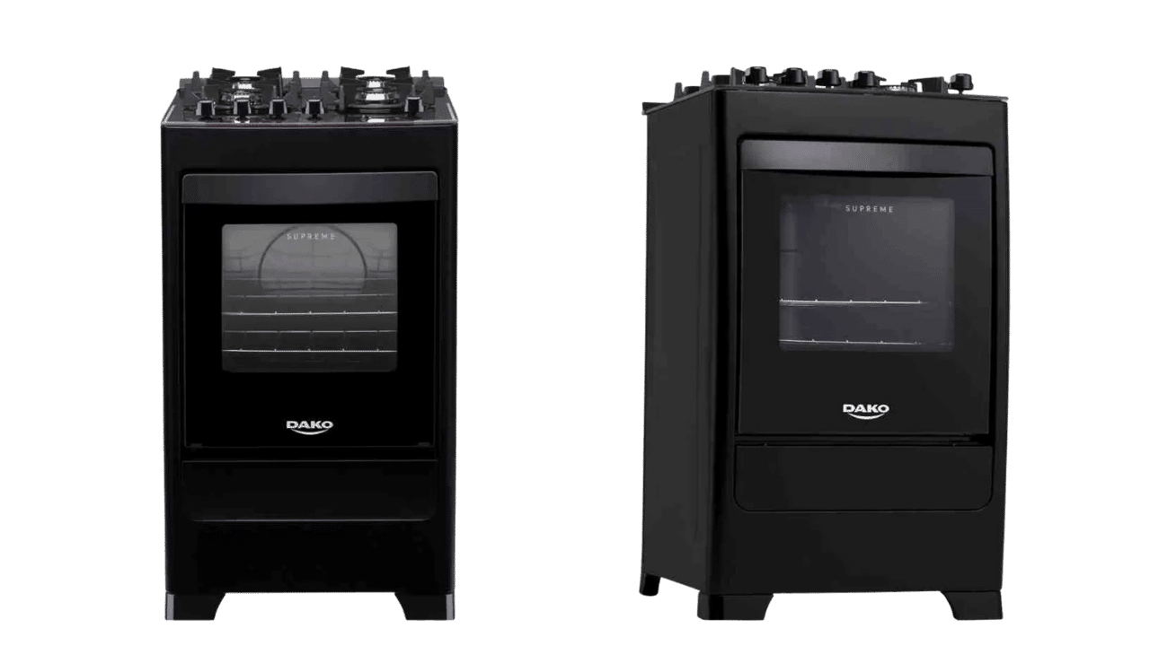 fogão 4 bocas dako supreme glass preto vale a pena