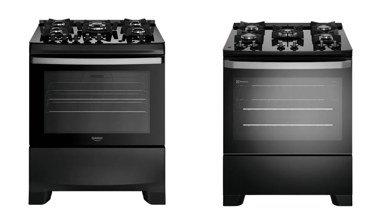 fogão dako supreme glass vs electrolux fe5gb qual vale mais a pena