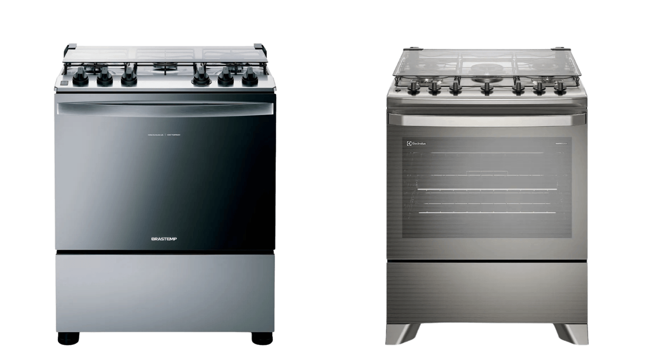 Comparação fogão Brastemp BFS5NCR vs Electrolux FE5TC