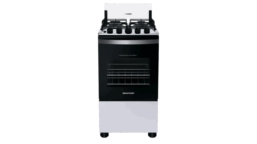 Fogão 4 Bocas Acendimento Automático Clean BFO4NBB Brastemp ou Fogão 4 Bocas CFO4NAB Branco Consul qual comprar