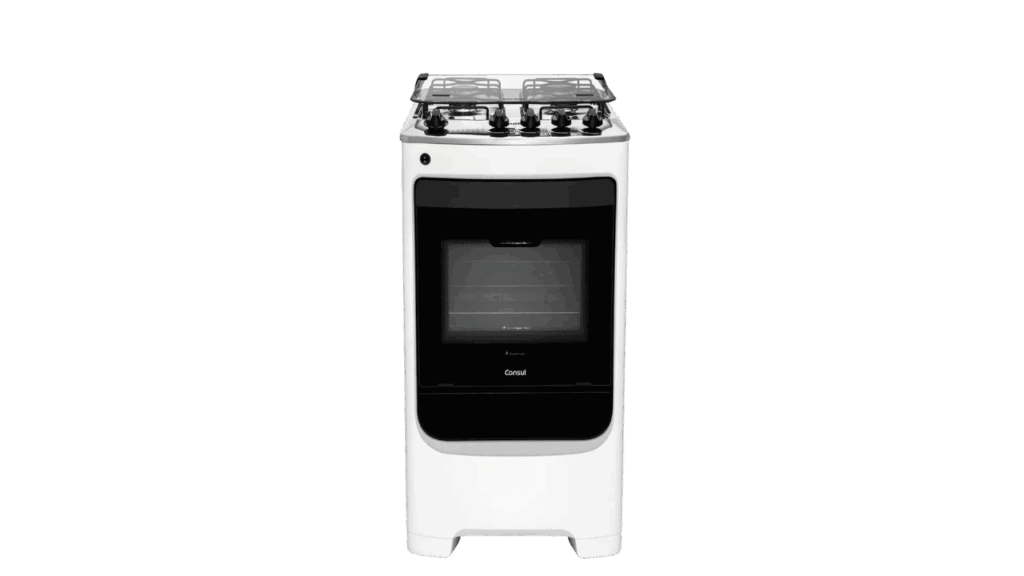 Fogão 4 Bocas Acendimento Automático Clean BFO4NBB Brastemp ou Fogão 4 Bocas CFO4NAB Branco Consul qual comprar