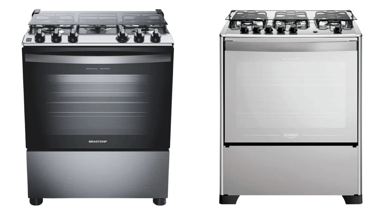 Fogão Brastemp BFS5GDR ou Dako Magister qual comprar