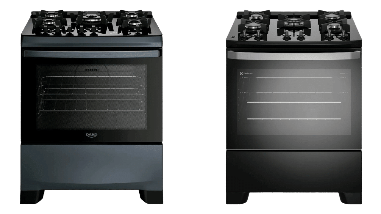 dako supreme glass ou electrolux fe5gb qual comprar